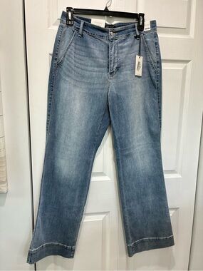 Judy Blue Light Blue Wide Leg Jeans